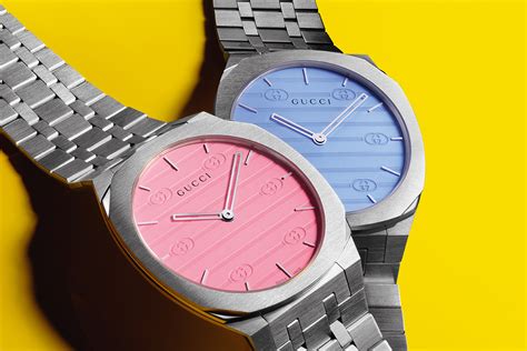 orologio gucci cambia colore|Gucci 25H, un segno dei tempi. A colori .